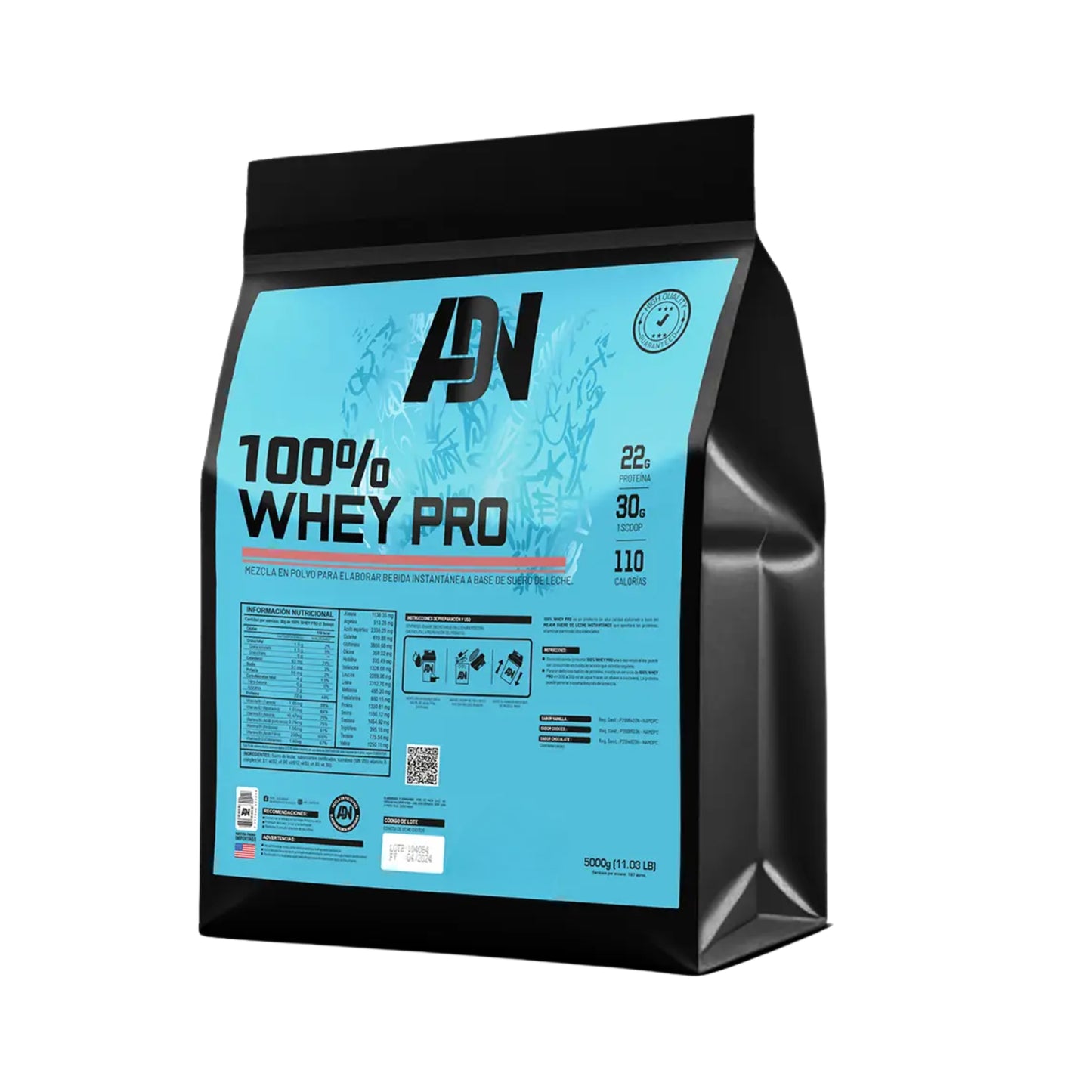 Proteína 100% Whey Pro ADN