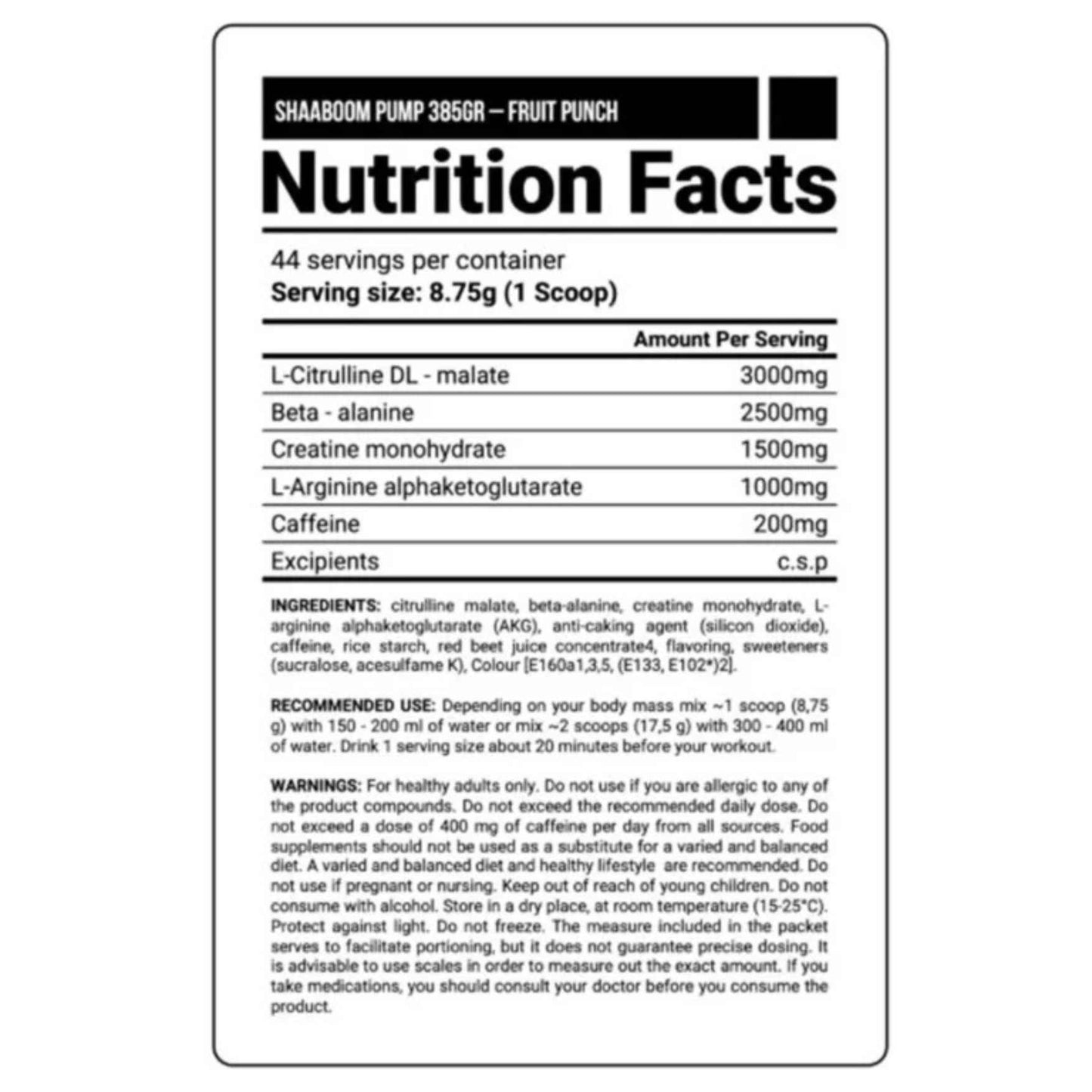 Pre Workout Kevin Levrone