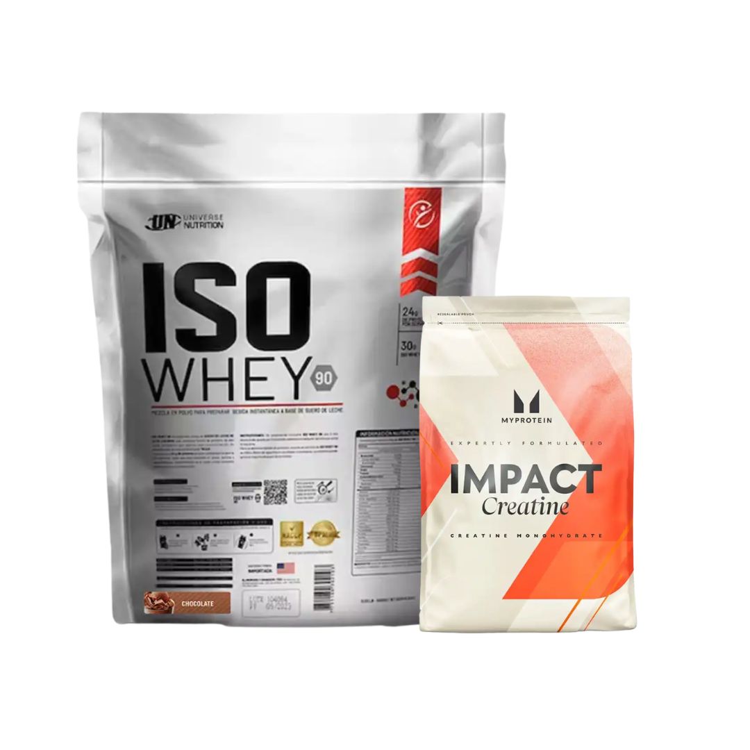 Proteina Iso Whey Universe Nutrition + Creatina My Protein