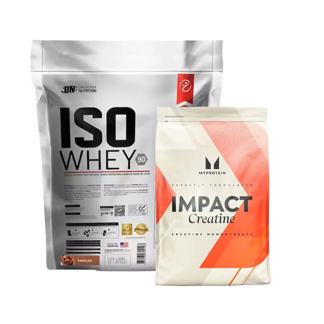 Proteina Iso Whey Universe Nutrition + Creatina My Protein