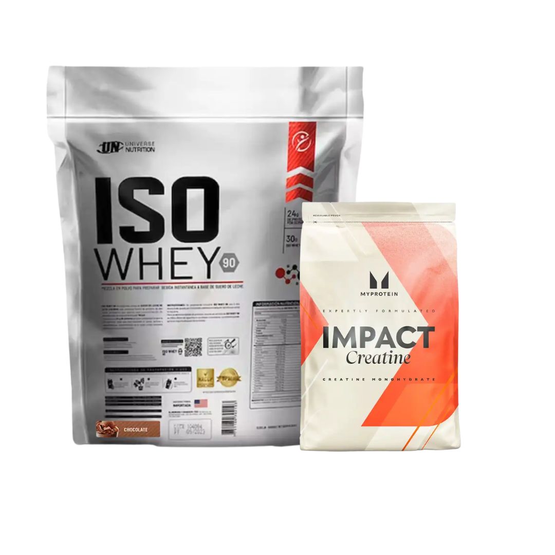 Proteina Iso Whey Universe Nutrition + Creatina My Protein