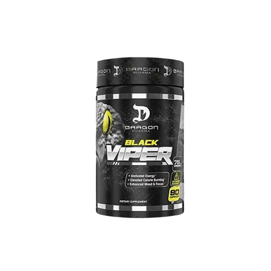 Quemador Black Viper 90 Cápsulas - Dragon Pharma