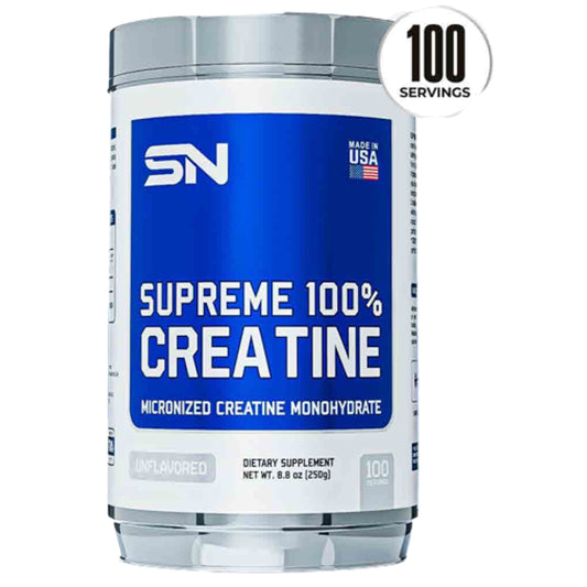 SUPREME 100% CREATINA - CREATINA SUPREME NUTRITION