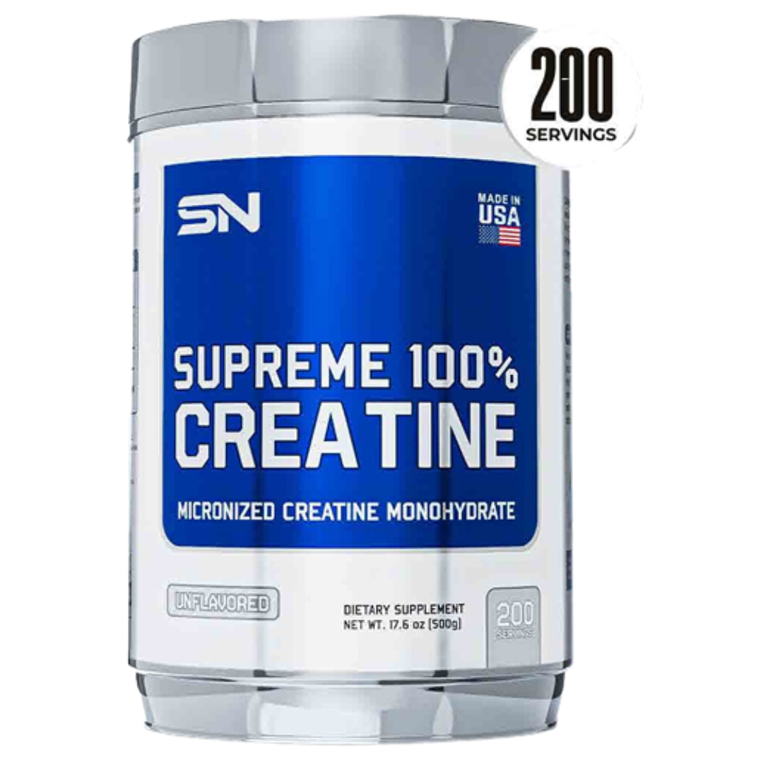 SUPREME 100% CREATINA - CREATINA SUPREME NUTRITION