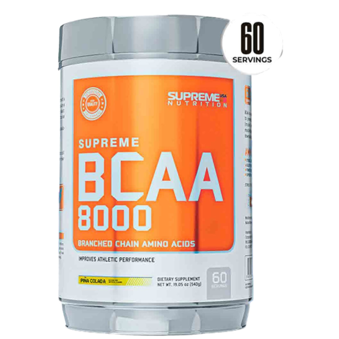 Supreme BCAA 8000 - Aminoacidos Supreme Nutrition